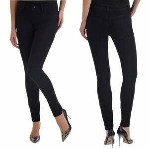 Bianca Nygard Black Skinny E-Z Envy Straight Leg Denim Jeans
